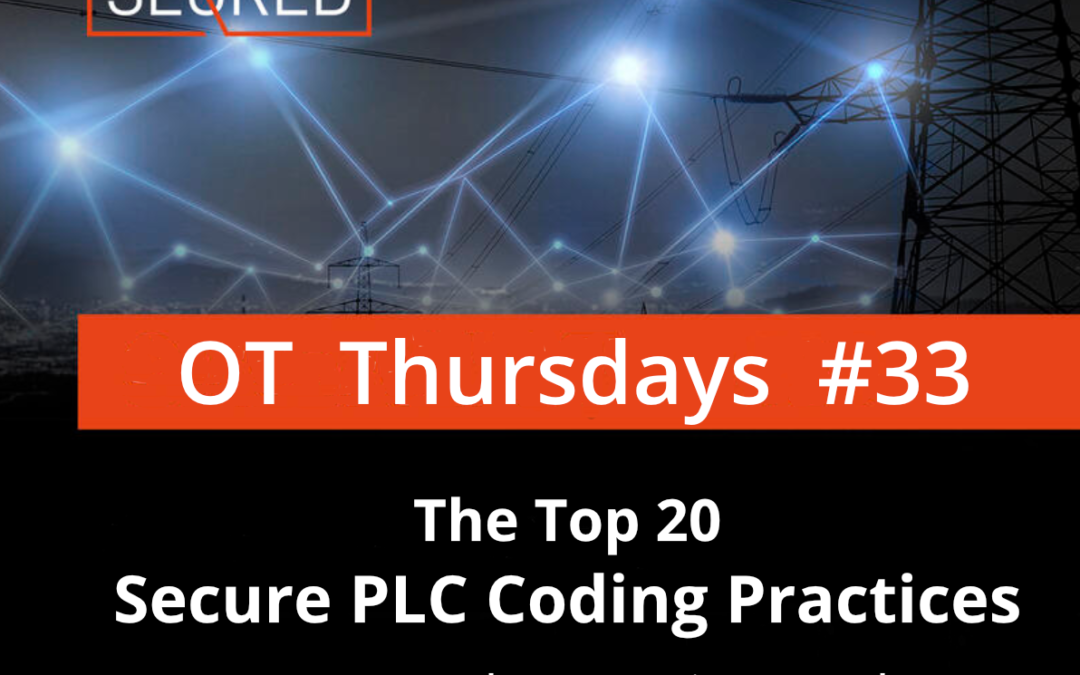 The Top 20 Secure PLC Coding Practices. Part 3 – Track operating modes