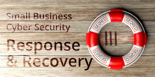 Small Business Cyber Security Response and Recovery. Part IV - Resolve the incident