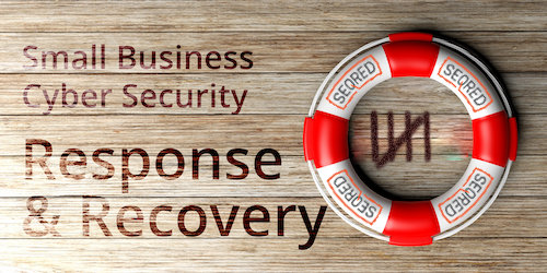Small Business Cyber Security Response and Recovery. Part VI - Learn from the incident