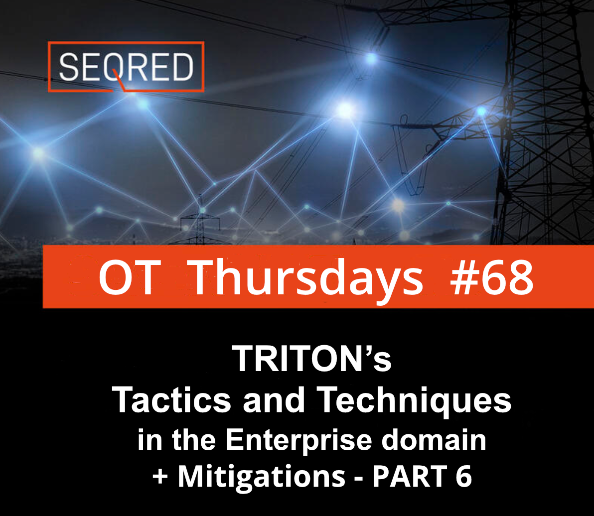 Triton's Tactics and Technics in the Enterprise domain with mitigations