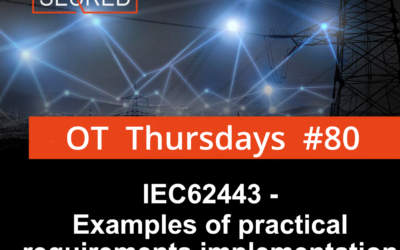 IEC62443 –  Examples of practical requirements implementation – Part 2